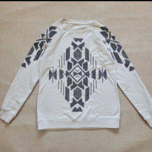 Tribal Print Sweatshirt